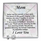 Mom-I Carry Home-V2- Willow Necklace Plus FREE EARRINGS