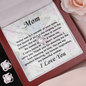 Mom-I Carry Home-V2- Willow Necklace Plus FREE EARRINGS