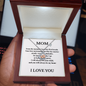 Mom- Your Love Surrounded Me- Precious Steps Necklace