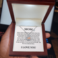 Mom- Before I Had Words- Precious Steps Necklace