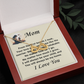 Mom- Your Love Surrounded Me- Taylor Necklace