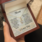 Mom- Hills  and Valleys- Linden Necklace