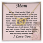 Mom- Before I Had Words- Ivy Necklace