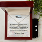 Mom- My Precious Gift- Linden Necklace Plus FREE EARRINGS
