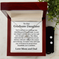 To Our Graduate Daughter- Linden Necklace Plus FREE Earrings