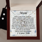 Mom- Before I Had Words-V2- Willa Necklace Plus FREE EARRINGS